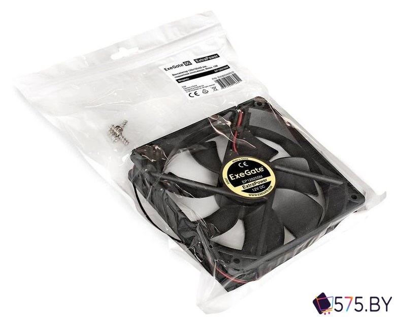 Вентилятор для корпуса ExeGate ExtraPower EP12025SM EX283395RUS в магазине 575.by