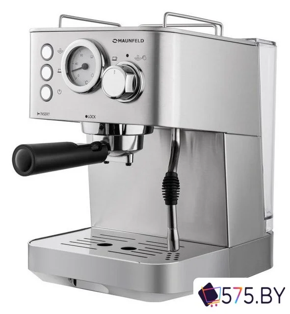 Рожковая кофеварка MAUNFELD MF-721S Pro в магазине 575.by