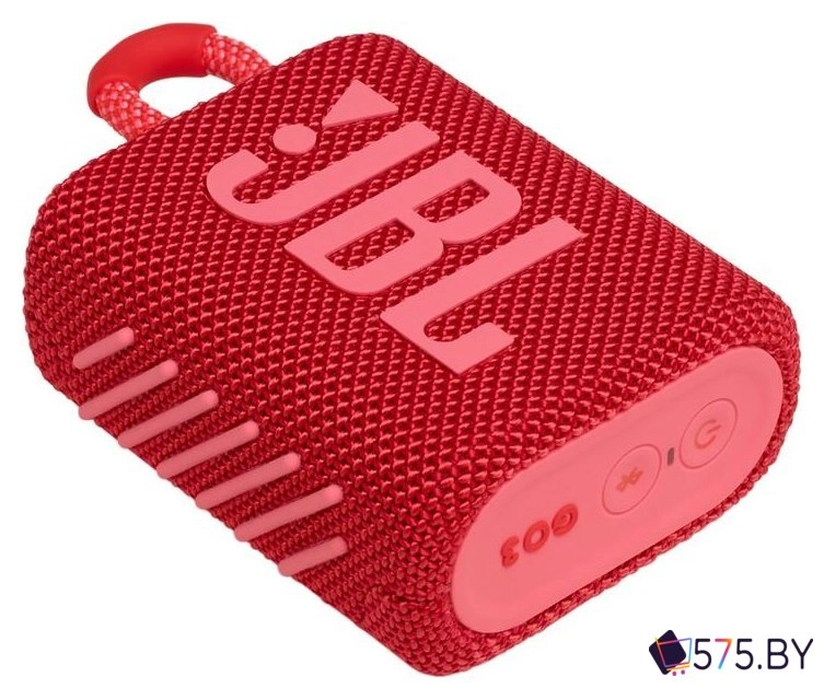 Беспроводная колонка JBL Go 3 (красный) в магазине 575.by