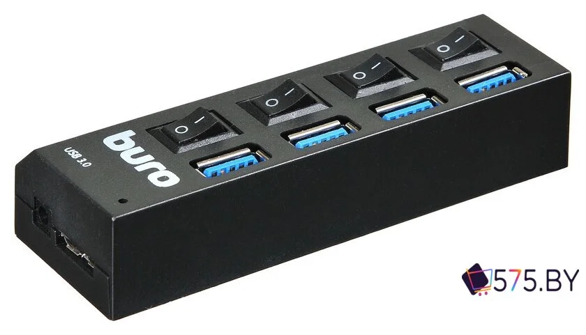 USB-хаб Buro BU-HUB4-U3.0-L в магазине 575.by