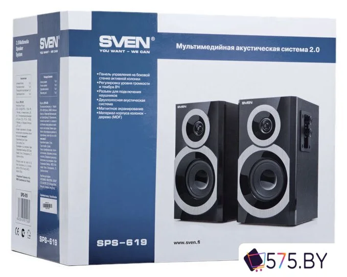 Акустика SVEN SPS-619 в магазине 575.by