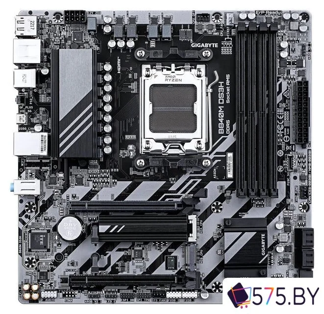 Материнская плата Gigabyte B840M DS3H в магазине 575.by