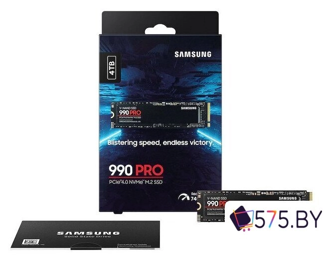 SSD Samsung 990 Pro 4TB MZ-V9P4T0BW в магазине 575.by