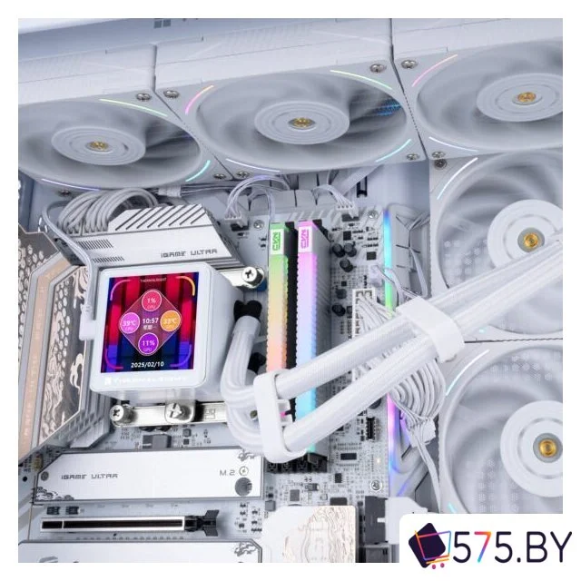 Система жидкостного охлаждения для процессора Thermalright Frozen Vision 360 ARGB V2 (белый) в магазине 575.by