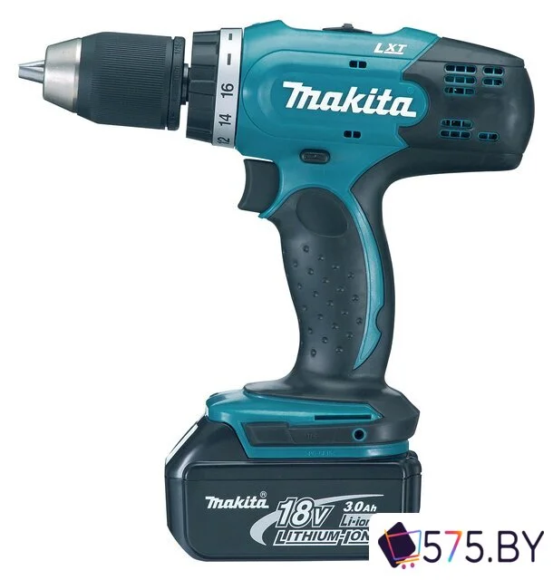 Дрель-шуруповерт Makita DDF453RFE (с 2-мя АКБ, кейс) в магазине 575.by