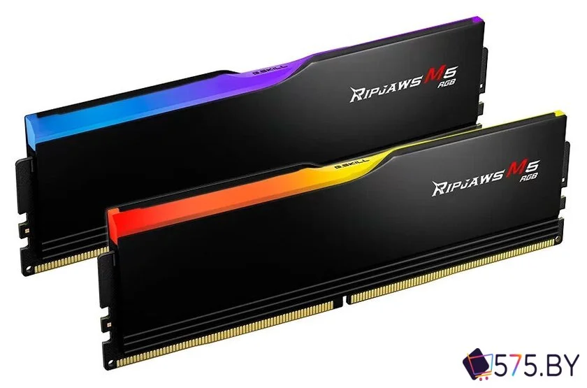 Оперативная память G.Skill Ripjaws M5 RGB 2x32ГБ DDR5 6000 МГц F5-6000J3238G32GX2-RM5RK в магазине 575.by