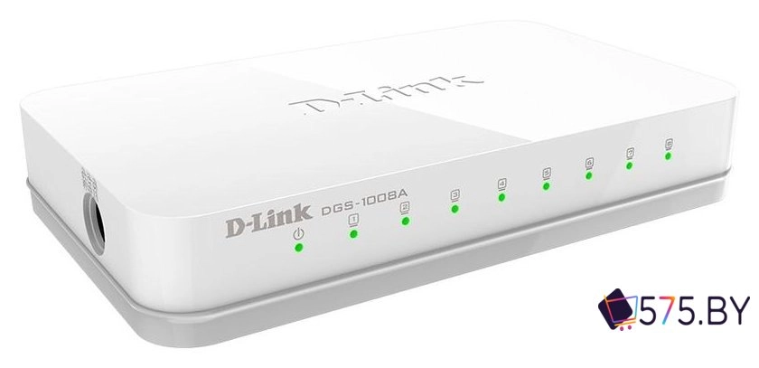 Неуправляемый коммутатор D-Link DGS-1008A/F1A в магазине 575.by