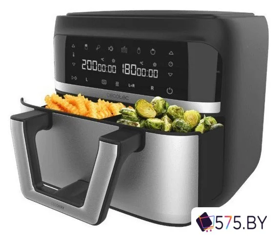 Аэрогриль (аэрофритюрница) Cecotec Cecofry Dual 9000 в магазине 575.by