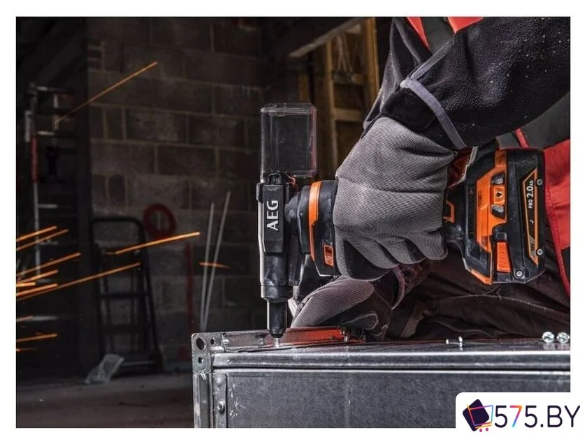 Заклепочник AEG Powertools BNZ18-0 4935472246 (без АКБ) в магазине 575.by
