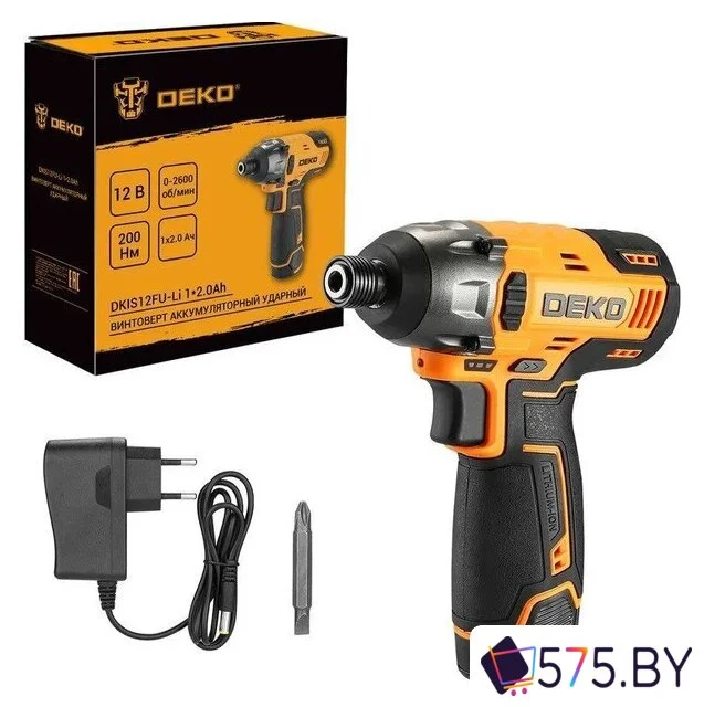 Винтоверт Deko DKIS12FU-Li 085-1110 (с 1-им АКБ) в магазине 575.by