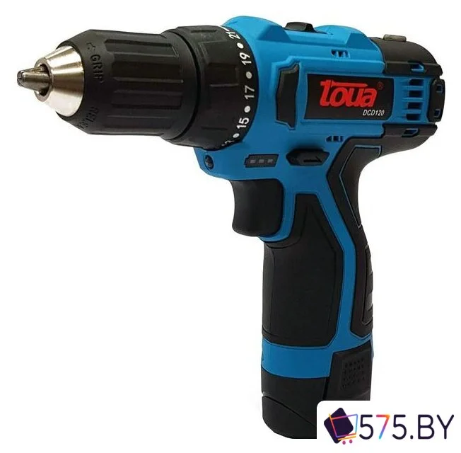 Дрель-шуруповерт Toua DCD120 (с 2-мя АКБ, кейс) в магазине 575.by