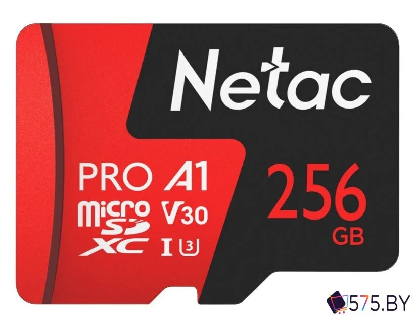 Карта памяти Netac 256GB 500 Extreme Pro NT02P500PRO-256G-R (с адаптером) в магазине 575.by