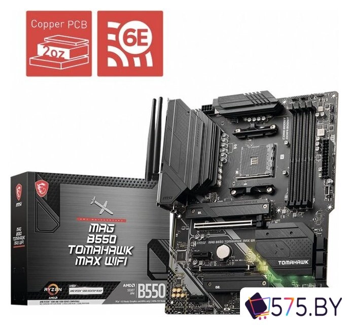 Материнская плата MSI MAG B550 Tomahawk Max WiFi в магазине 575.by