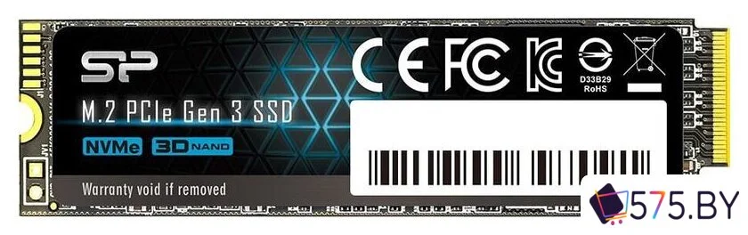 SSD Silicon-Power P34A60 1TB SP001TBP34A60M28 в магазине 575.by