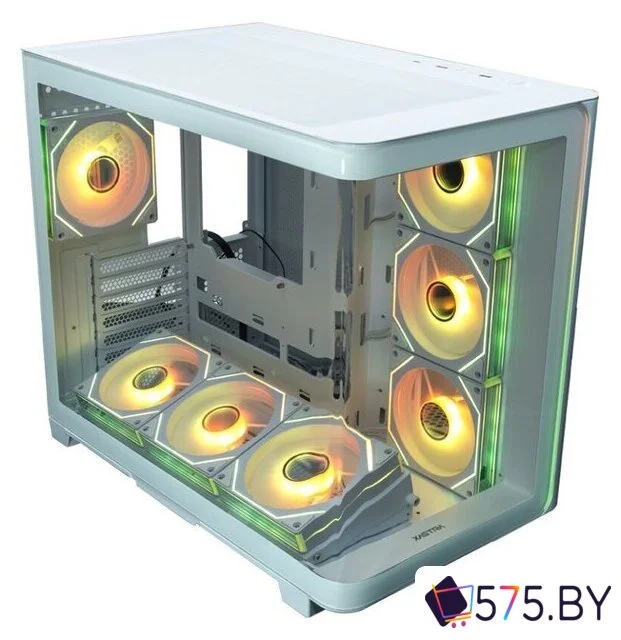 Корпус XASTRA QR600 7ARGB C10-UC (белый) в магазине 575.by