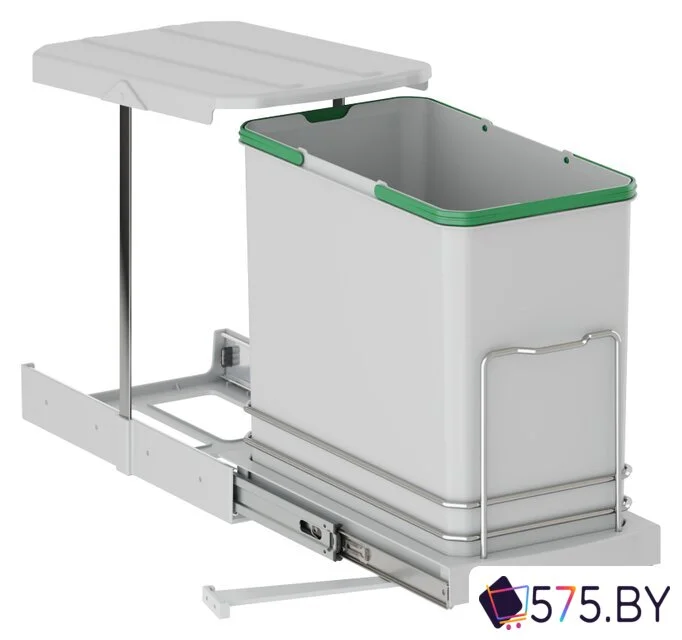 Мусорное ведро Starax S-2571-G 24 л (серый) в магазине 575.by