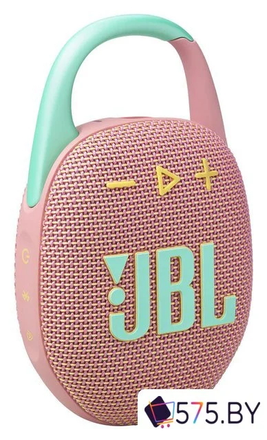 Беспроводная колонка JBL Clip 5 (розовый) в магазине 575.by