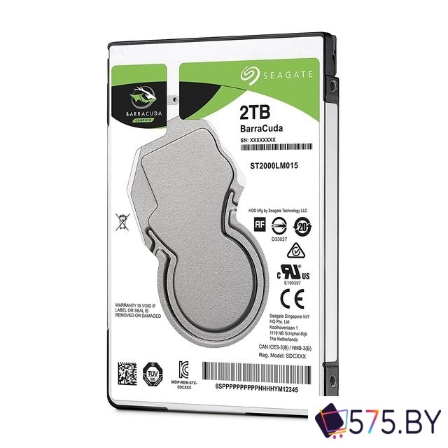 Жесткий диск Seagate Barracuda 2TB [ST2000LM015] в магазине 575.by