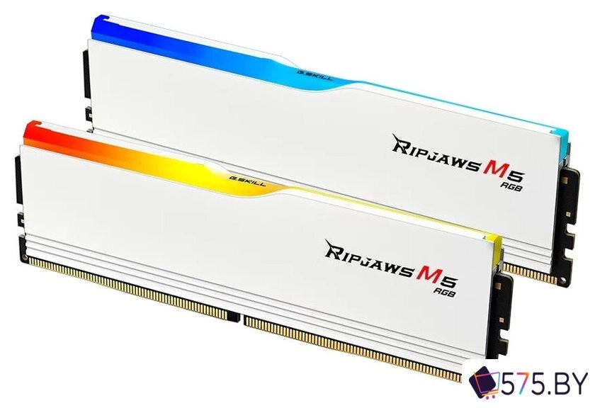Оперативная память G.Skill Ripjaws M5 RGB 2x48ГБ DDR5 6400 МГц F5-6400J3239F48GX2-RM5RW в магазине 575.by