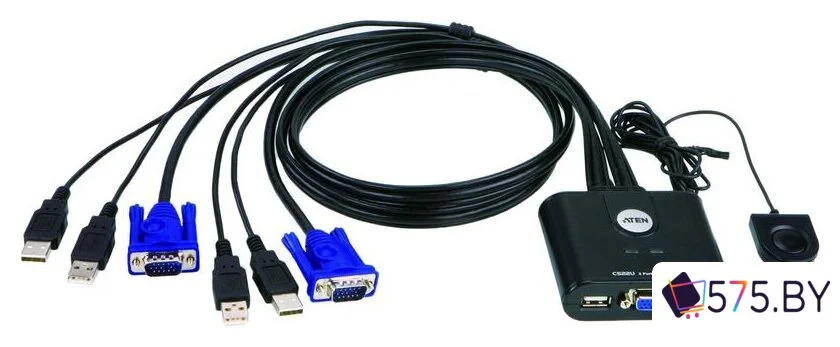 KVM переключатель Aten CS22U-A7 в магазине 575.by