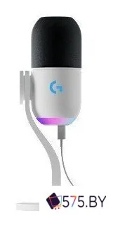 Проводной микрофон Logitech Yeti GX (белый) в магазине 575.by