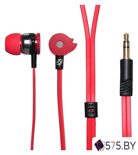 Наушники Оклик HP-S-210 (красный) в магазине 575.by