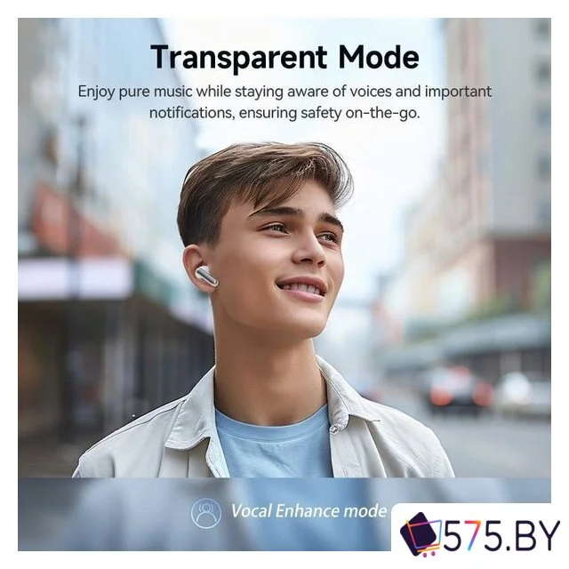 Наушники QCY MeloBuds N50 (белый) в магазине 575.by