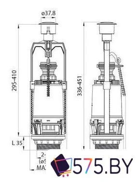 Комплект арматуры IDDIS F012400-0005 в магазине 575.by