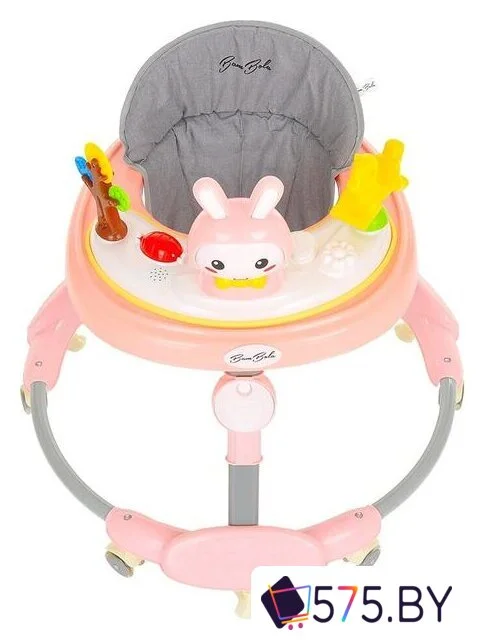 Ходунки BamBola Зайчик 630 (розовый) в магазине 575.by