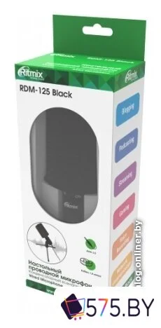 Проводной микрофон Ritmix RDM-125 в магазине 575.by