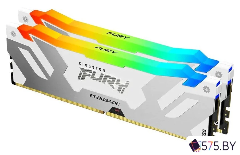 Оперативная память Kingston FURY Renegade RGB 2x16ГБ DDR5 7200 МГц KF572C38RWAK2-32 в магазине 575.by