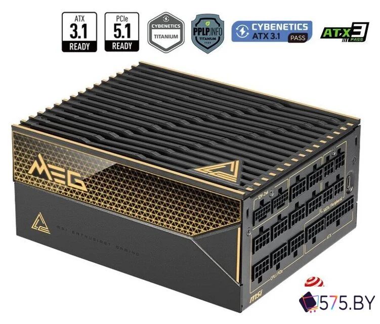 Блок питания MSI MEG Ai1600T PCIE5 в магазине 575.by