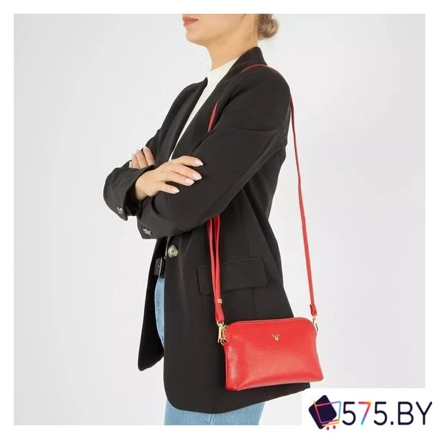 Женская сумка Poshete 886-5009-RED (красный) в магазине 575.by