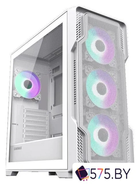Корпус GameMax Siege (белый) в магазине 575.by