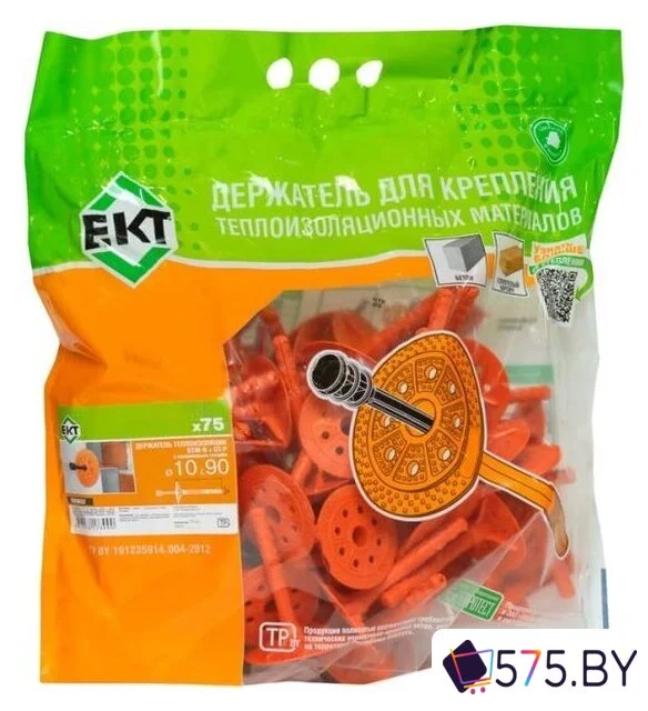 Дюбель для теплоизоляции ЕКТ B009652 (75 шт)