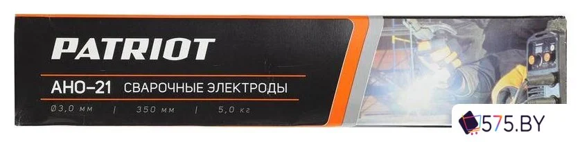 Электрод Patriot АНО-21 3.0мм/350мм (5кг)