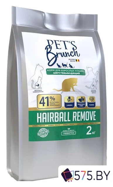 Сухой корм для кошек Pet's Brunch Adult Hairball Remove 2 кг в магазине 575.by