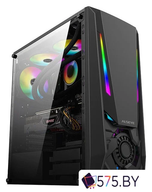 Корпус ALSEYE Reactor (черный) в магазине 575.by