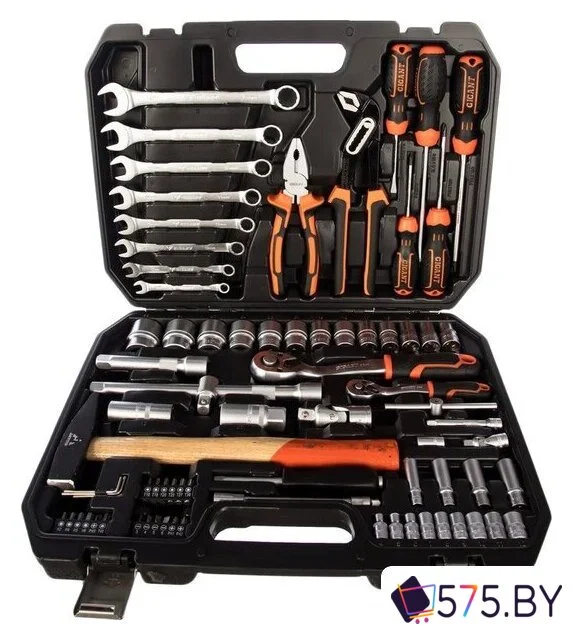 Универсальный набор инструментов Gigant GAS 77 (77 предметов) в магазине 575.by