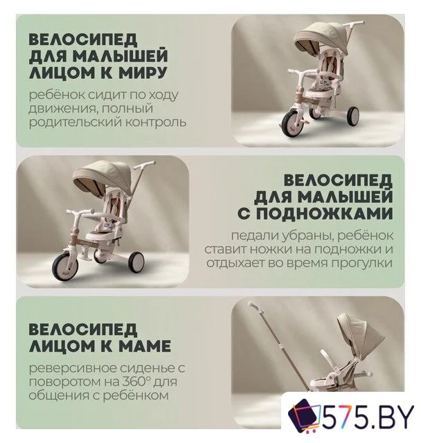 Детский велосипед Bubago Malanka BG 211-2 (коричневый) в магазине 575.by