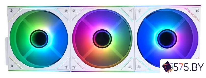 Комплект вентиляторов для корпуса Thermalright TL-M12QRW-S X3 (белый) в магазине 575.by
