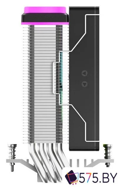 Кулер для процессора Ocypus Delta A40 SE BK ARGB Delta-A40-BK1AAWN00S-GL в магазине 575.by