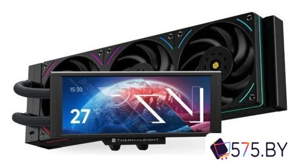 Система жидкостного охлаждения для процессора Thermalright Trofeo Vision 360 ARGB (черный) в магазине 575.by