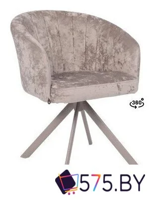 Стул с подлокотниками Мамадома Shelly-R 360 (m04 Grey Beige Lux/капучино) в магазине 575.by