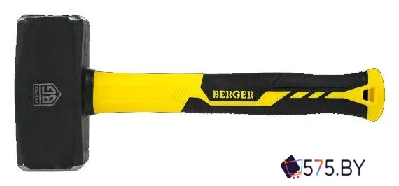 Кувалда Berger Кованая 1.5кг BG1517 (фиберглассовая рукоятка) в магазине 575.by