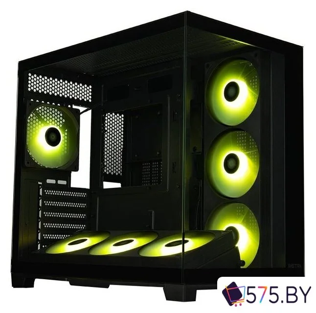 Корпус XASTRA QW500 7ARGB-FC-C6-UC (черный) в магазине 575.by