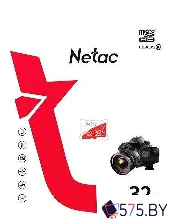 Карта памяти Netac microSDHC P500 ECO 32GB в магазине 575.by