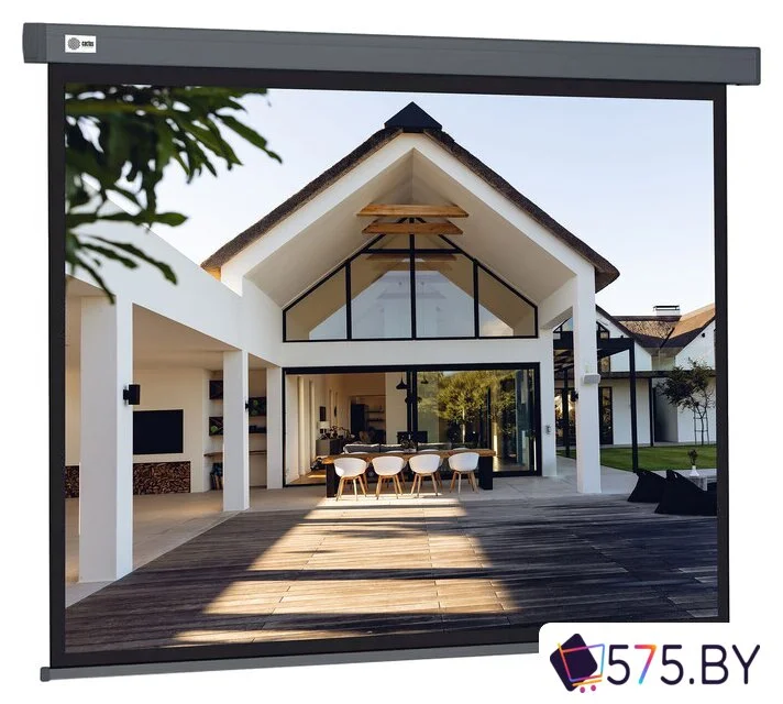 Проекционный экран CACTUS Wallscreen 206x274 CS-PSW-206X274-SG в магазине 575.by