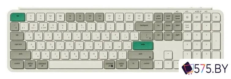 Клавиатура Keychron B6 Pro B6P-K12-RU (ретро зеленый) в магазине 575.by