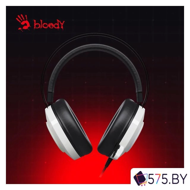 Наушники A4Tech Bloody G521 (белый) в магазине 575.by